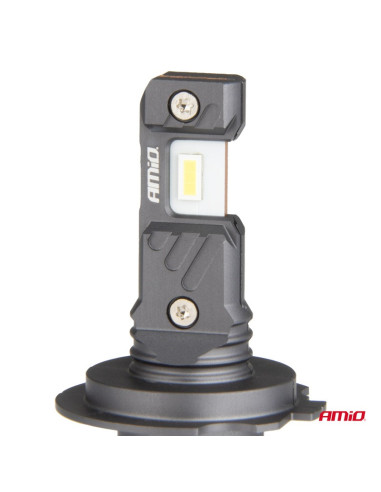 Żarówki H7 H18 6000K Canbus 60W LED seria HYBRID AMIO-04115