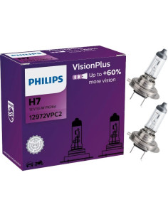 PHILIPS VISION PLUS +60% H7 12V 55W PX26D BOX 2