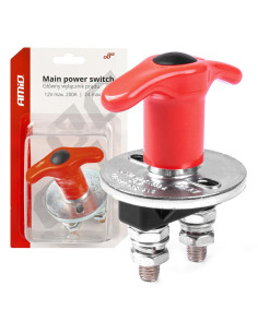 Wyłącznik odłącznik prądu akumulatora hebel 12V 24V AMIO-03024