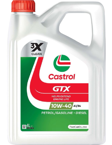 Castrol GTX 10W40 A3/B4 4L