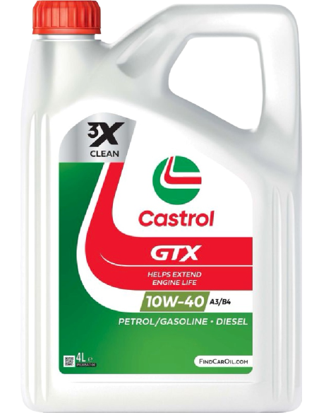 Castrol GTX 10W40 A3/B4 4L