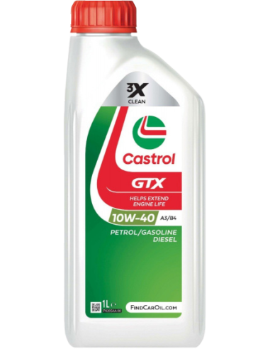 Castrol GTX 10W40 A3/B4 1L