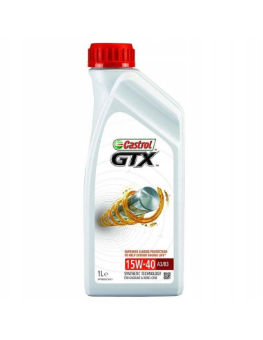 Castrol GTX  MILEAGE 15W40 A3/B3 1L