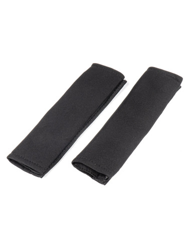 Nakładki na pasy bezpieczeństwa czarne AMIO-03237 osłony pasów