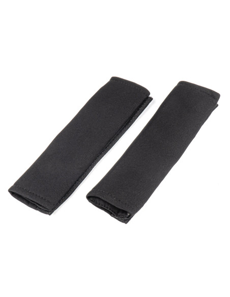 Nakładki na pasy bezpieczeństwa czarne AMIO-03237 osłony pasów