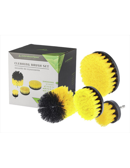 Zestaw szczotek na wiertarkę, 4 szt.  63507