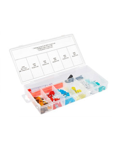 Bezpieczniki MINI zestaw 10 szt. samochodowe komplet