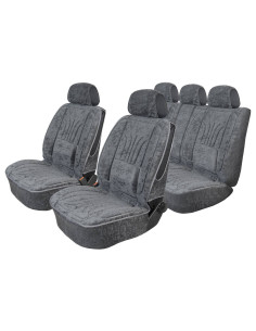 Pokrowce Ergonomiczne roz."XL"welur szary kpl