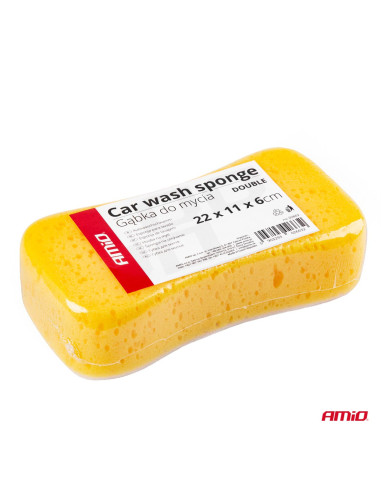 Gąbka do mycia samochodu DOUBLE 22 x 11 x 6 cm AMIO-02663