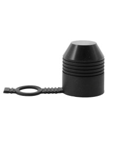 Osłona haka holowniczego, gumowa, czarna 86907