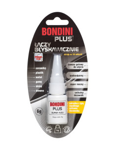 KLEJ BONDINI PLUS 6g OP-K44 bezbarwny