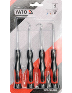 Zestaw haczyków YT-0843 – narzędzia do demontażu uszczelek i elementów 2