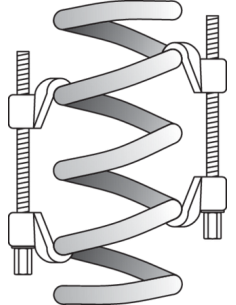 YT-2544 Ściągacze do sprężyn 82x370 mm – wytrzymałe i precyzyjne 2
