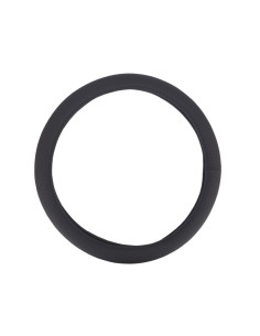 Pokrowiec na kierownicę, "M" 37-39 cm, z 1 odcinka skóry naturalnej, czarny 58209 2