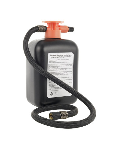 Zestaw naprawczy do opon - kompresor + uszczelniacz  63349