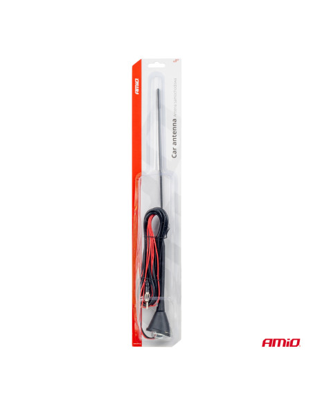 Antena samochodowa 40 cm ze wzmacniaczem ANT08 AMIO