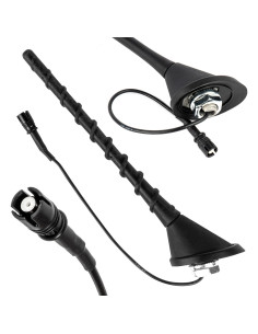 Antena samochodowa RAKU-2 ANT09 AMIO ze wzmacniaczem