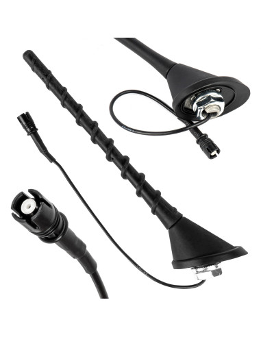 Antena samochodowa RAKU-2 ANT09 AMIO ze wzmacniaczem