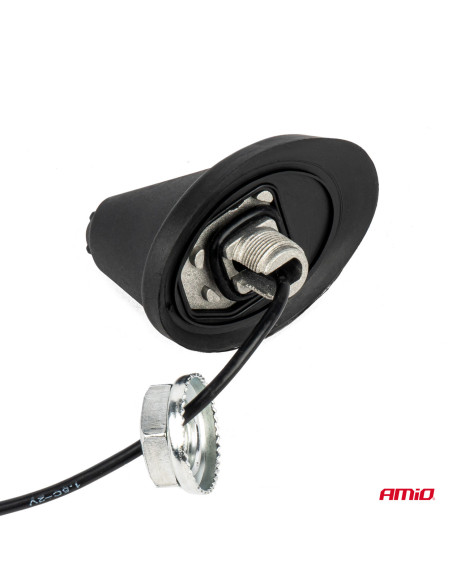 Antena samochodowa RAKU-2 ANT09 AMIO ze wzmacniaczem