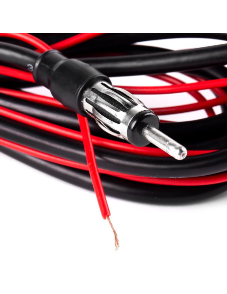 Antena samochodowa ze wzmacniaczem ANT04 AMIO uniwersalna