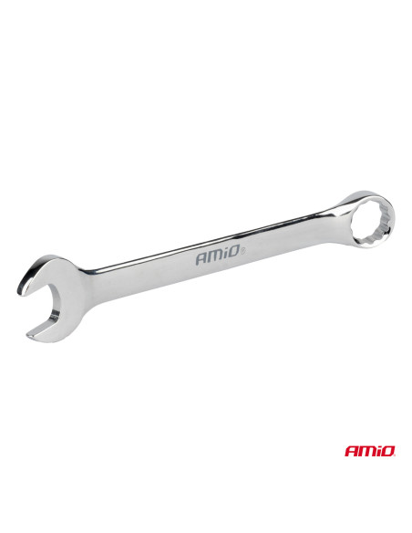 Klucze płaskie oczkowe zestaw kluczy oczkowych 6-32 mm 25 szt. AMIO-04195