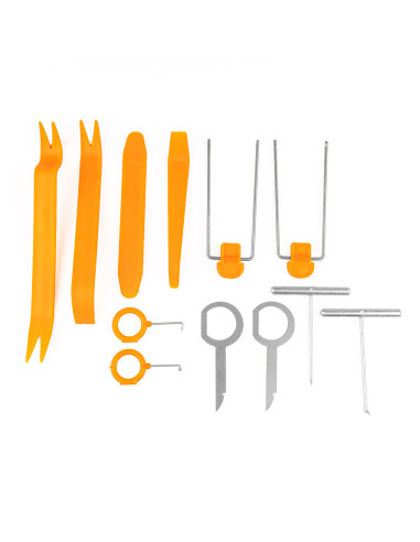 Klucze ściągacze narzędzia do demontażu tapicerki AMIO-03134