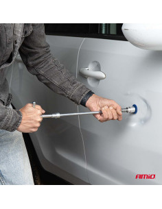 Młotek bezwładnościowy do wgnieceń karoserii z 18 grzybkami PDR AMIO-04597 2