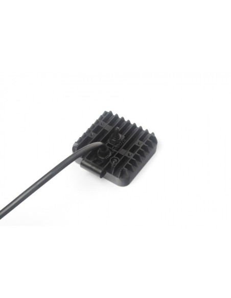 Lampa robocza 12x LED kwadrat z włącznikiem L0152